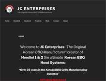 Tablet Screenshot of koreanbbqgrills.com